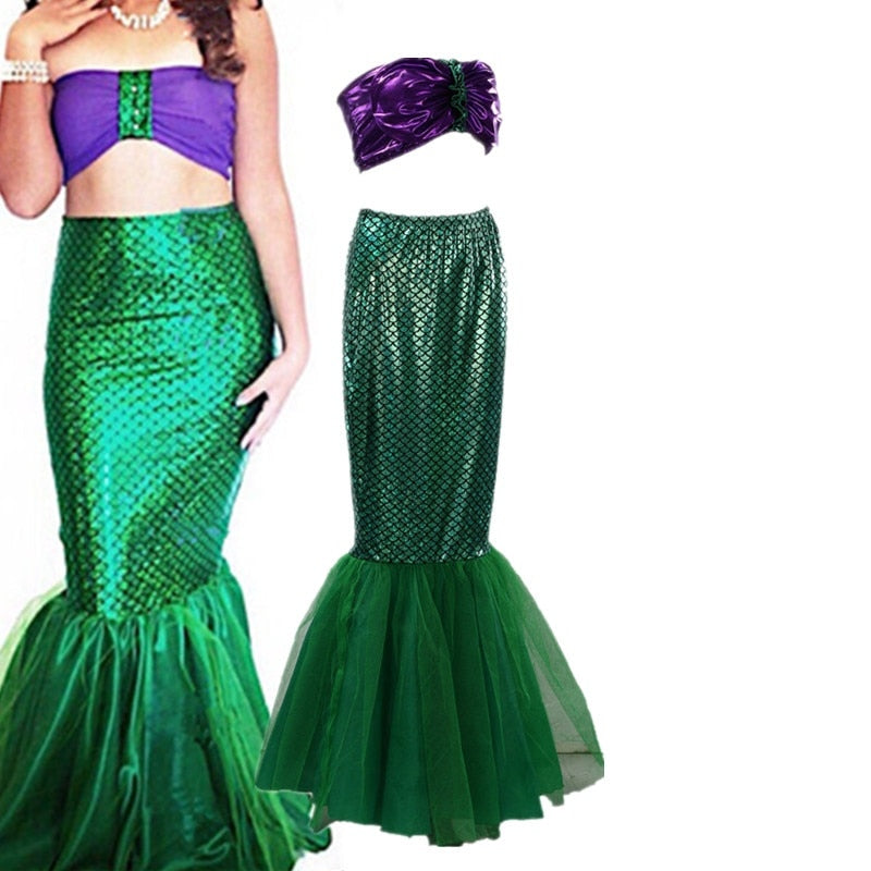 Fancy Mermaid Tail Party Dress