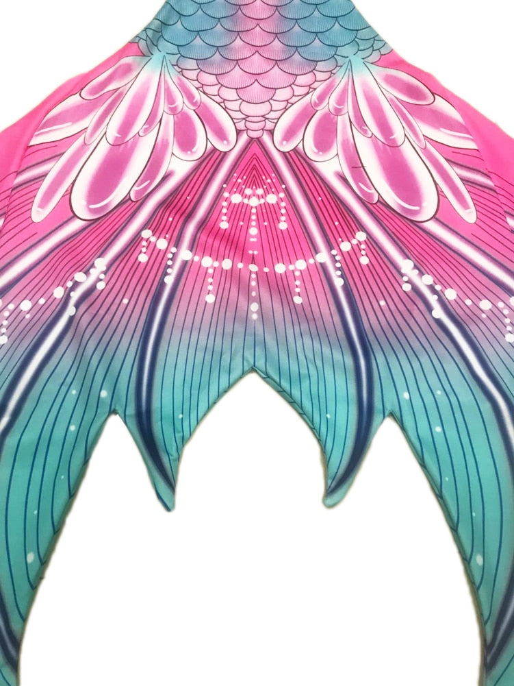Multicolor Fairy Style Mermaid Tail