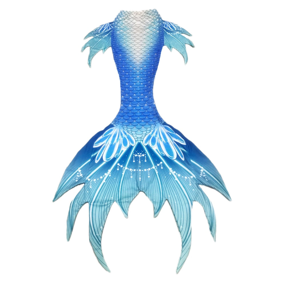 Multicolor Fairy Style Mermaid Tail
