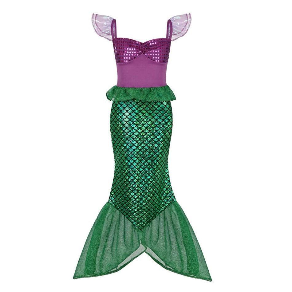 Queen Of Atlantic Mermaid Tail Dress