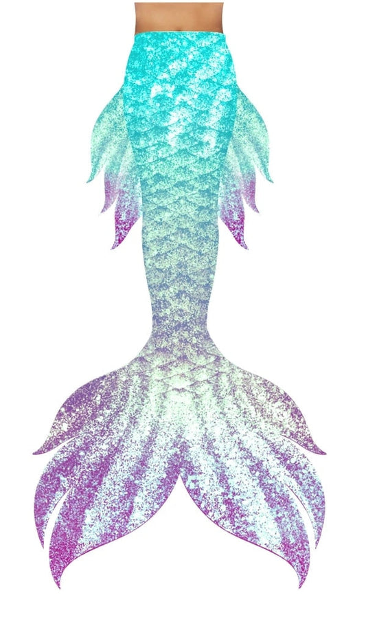 Abyssal Sparkling Mermaid Tail