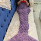 Rebecca-Purple Mermaid Tail Blanket